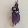 Felted merino wool Waldorf witch | Handmade Magic Doll | Natural decoration | Waldorf witch | Handmade wool fairy 9