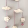 Móvil de Nubes y ovejas