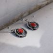 Original zipper hoop earrings 7