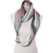 Hand Painted Habotai Silk Scarf