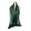 plain colored silk shawl