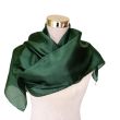 plain colored silk shawl