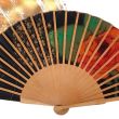 Midnight Bloom Silk Fan – Hand-painted folding fan in black and gold – Luxury Spanish artisan accessory 15