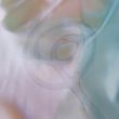 Hand painted turquoise silk scarf: elegant habotai shawl 8