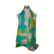 aqua green color (180 x 45 cm / 71 x 18 inches)