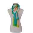 Ocean Mist Lightweight Silk Scarf