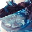 Écharpe de luxe en velours de soie teint à la main : Châle floral vieilli 6