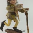 Duendes del bosque, Seres elementales, Ooak Fantasy Art Doll, Hecho a mano, Duende, Seres magicos, 9