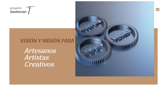 Vision and Mission for artisan workshops
